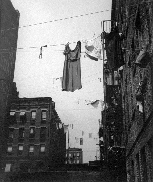 John Albok, ‘Untitled, New York (Clothesline w/ Dress)’, 1930, Photography, Vintage gelatin silver print, PDNB Gallery