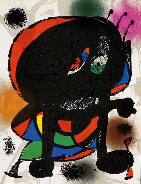 Joan Miró, ‘Untitled (Lithographe III, M.1115)’, 1977, Martin Lawrence Galleries