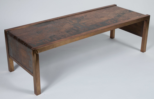 ‘Philip and Kelvin LaVerne Bronze Spring Festival Low Table’, 1960s, Design/Decorative Art, Doyle