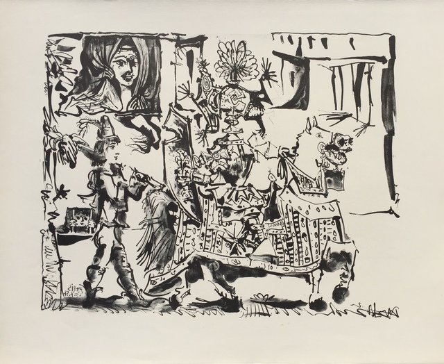 Pablo Picasso, ‘Le Depart (The Departure) (B. 686)’, 1951, Denis Bloch Fine Art
