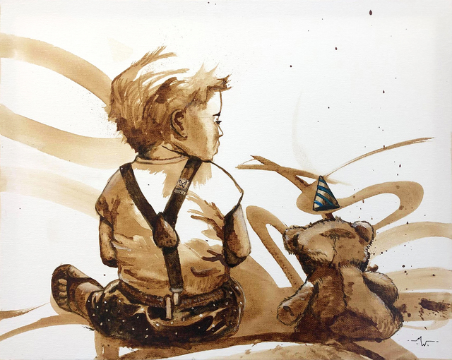 MineWill, ‘Soft coffee 2’, 2018, Galerie Libre Est L'Art
