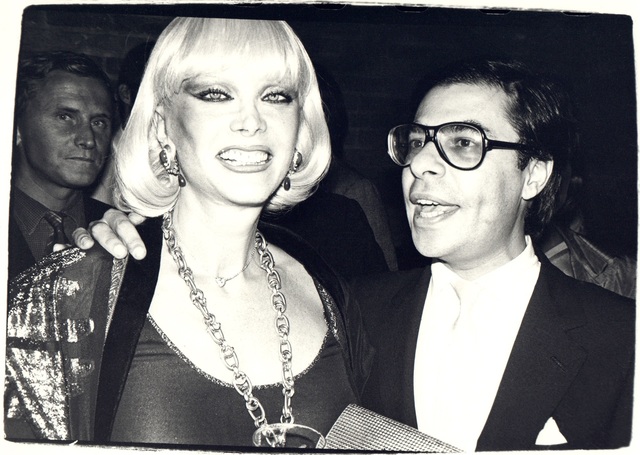 Andy Warhol, ‘Andy Warhol, Photograph of Bob Colacello and a Woman, 1970s’, 1970s, Hedges Projects