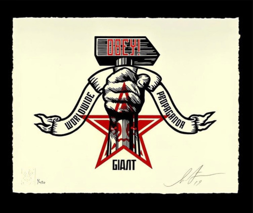 Shepard Fairey, ‘Obey Hammer’, 2019, New Union Gallery