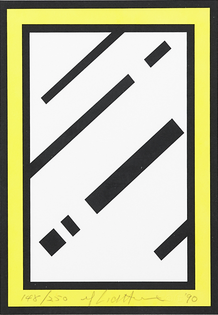 Roy Lichtenstein, ‘Mirror, from Harvey Gantt Portfolio’, 1990, Print, Screenprint in colors on 4-ply board, Rago/Wright