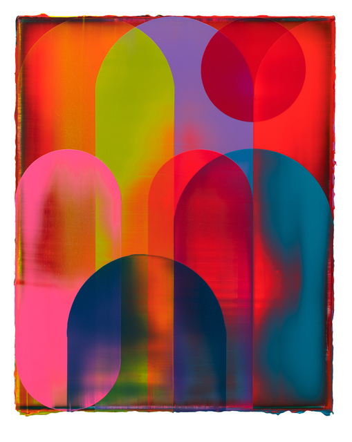 Shannon Finley, ‘Aerial Formations’, 2019, Painting, Acrylic on canvas, Carrie Secrist Gallery