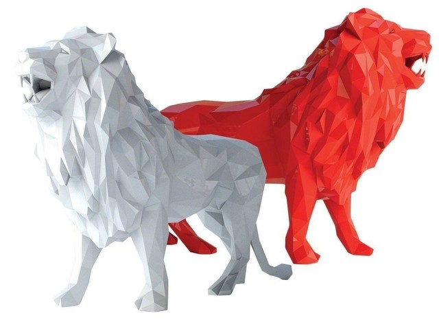 Richard Orlinski, ‘Lion ’, 2017, Unit London