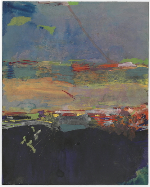 Saul Leiter, ‘Untitled’, date unknown, Painting, Gouache, casein and watercolor on paper, GALLERY FIFTY ONE