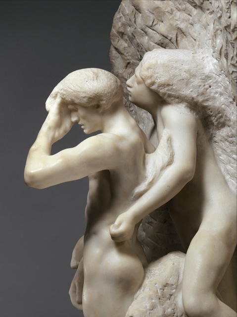 Auguste Rodin, ‘Orpheus and Eurydice’, Modeled probably before 1887-carved 1893, The Metropolitan Museum of Art