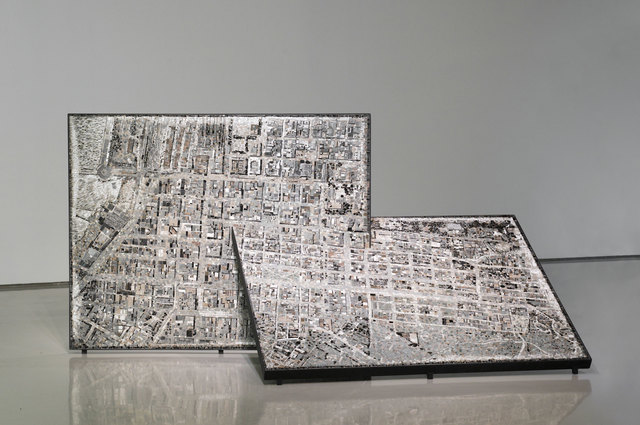 Gerhard Marx, ‘Survey (CT 1926)’, 2015, Sculpture, Stone inlay and steel, Goodman Gallery