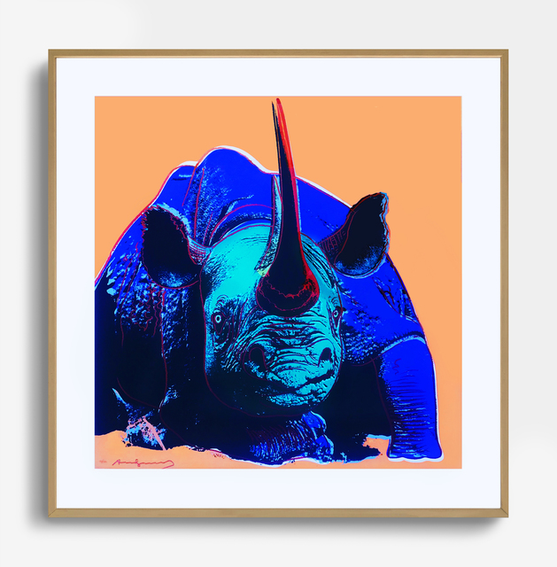 Andy Warhol, ‘Black Rhinoceros’, 1983, ArtLife Gallery