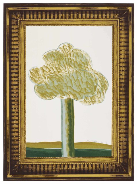 David Hockney, ‘A picture of a landscape in an elaborate gold frame, from A Hollywood Collection’, 1965, Christie's