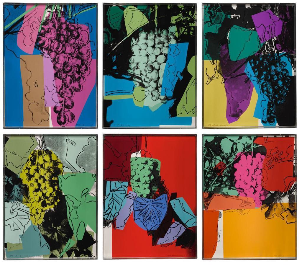 Andy Warhol - GRAPES (FELDMAN & SCHELLMANN II.190-195)