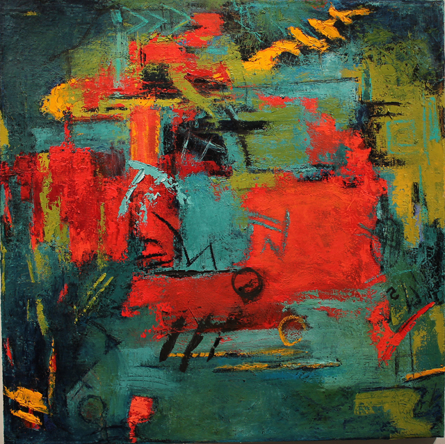 Sherry Giryotas, ‘CITY SPEAKS #7’, 2013, Painting, Oil on canvas, Judy Ferrara Gallery
