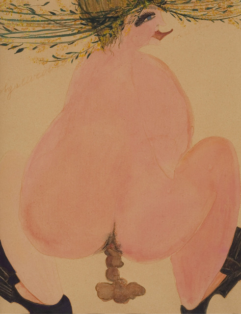 Carol Rama, ‘Marta’, 1940, Musée d'Art Moderne de la Ville de Paris