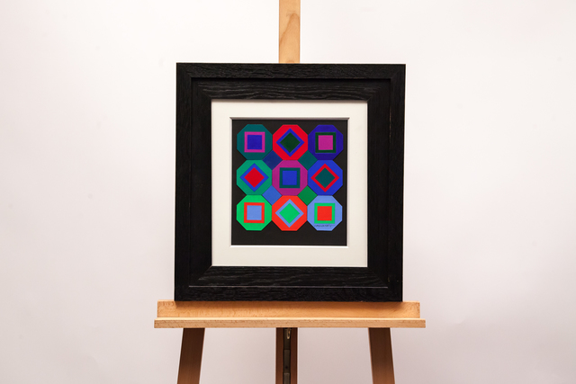 Victor Vasarely, ‘Okta’, 1985, Drawing, Collage or other Work on Paper, Collage on paper, Artrust