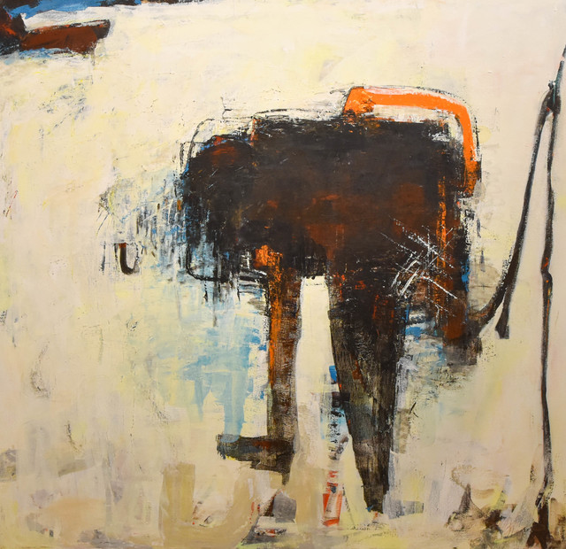 Brigitte Wolf, ‘Here To Stay’, 2017, Painting, Acrylic on canvas, ARTSPACE 8