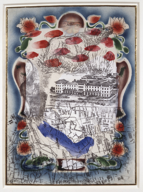 Robert Rauschenberg, ‘Sri Lanka I’, 1983, Academy Art Museum