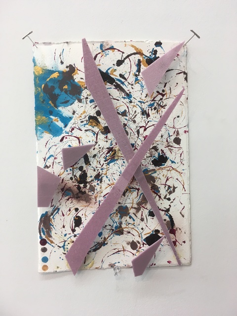 Chris Esposito, ‘Untitled Nail Drawing’, 2019, Amos Eno Gallery
