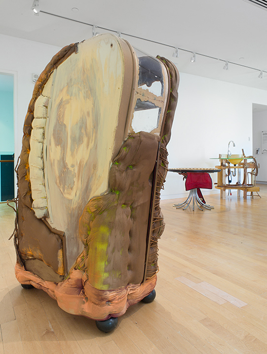 Jessi Reaves: Kitchen Arrangement (installation view), May 20, 2018 to January 13, 2019. The Aldrich Contemporary Art Museum, Ridgefield, CT. Photo: Jason Mandella. Jessi Reaves: Kitchen Arrangement (installation view), May 20, 2018 to January 13, 2019. The Aldrich Contemporary Art Museum, Ridgefield, CT. Photo: Jason Mandella.