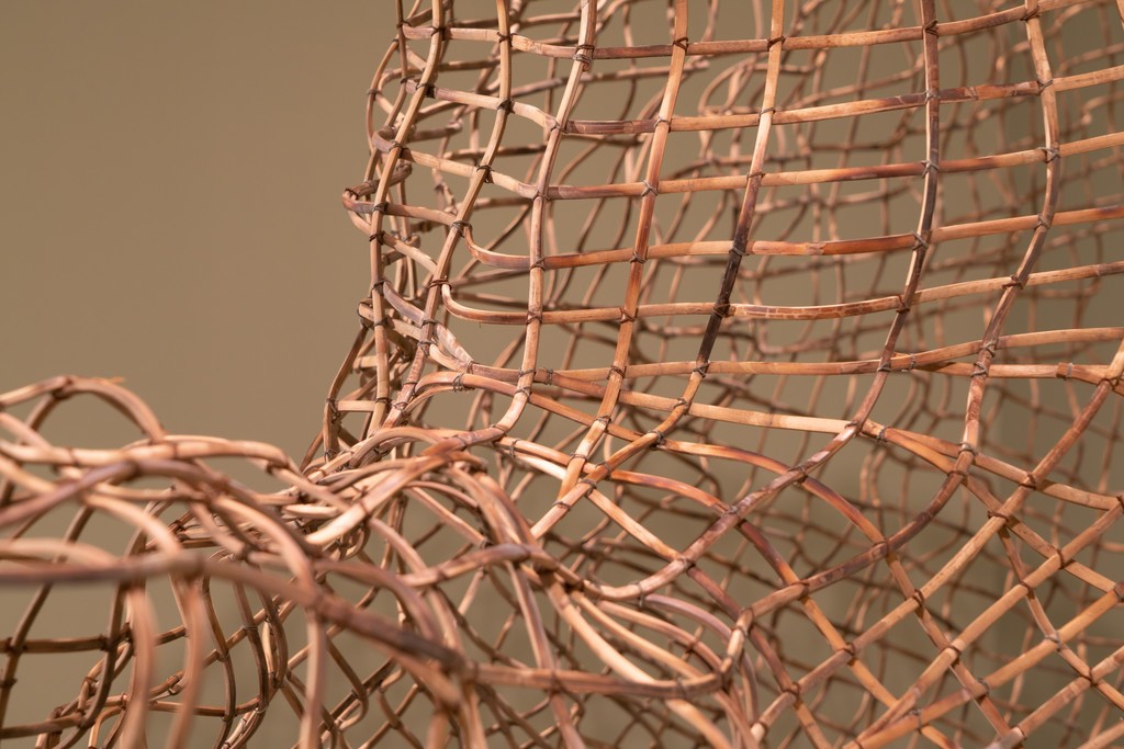 Sopheap Pich, Delta (detail), 2007, rattan and wire.
NTU Centre for Contemporary Art Singapore. Courtesy NTU CCA Singapore. Sopheap Pich, Delta (detail), 2007, rattan and wire.
NTU Centre for Contemporary Art Singapore. Courtesy NTU CCA Singapore.