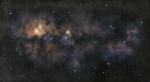 Desirée Holman, ‘Outer Space 2’, 2014, Painting, Acrylic on panel, CULT | Aimee Friberg Exhibitions