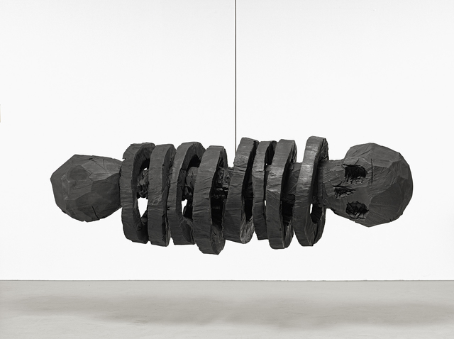 Georg Baselitz, ‘Zero Mobil (Zero Mobile)’, 2014, Sculpture, Patinated bronze, Gagosian
