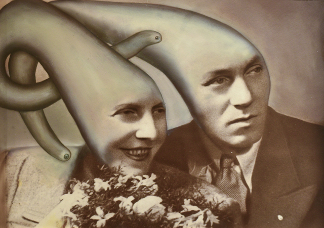 Jana Paleckova, ‘Untitled (Couple with Tentacle Heads)’, 2015, FRED.GIAMPIETRO Gallery