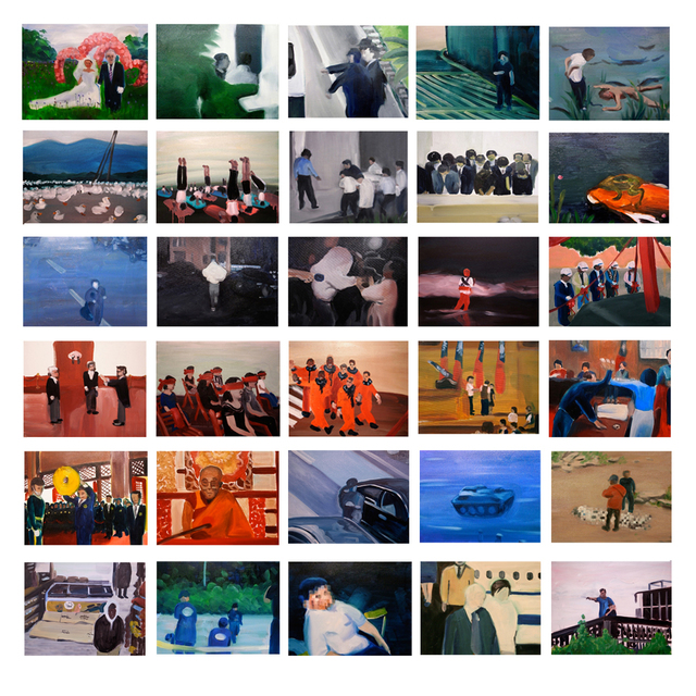 HUANG HAI-HSIN, ‘Small Events’, 2009, Painting, Oil on Canvas, Double Square Gallery