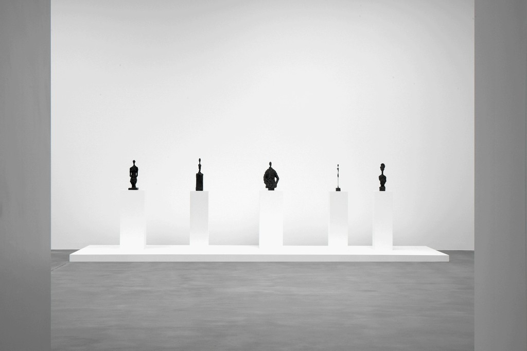 All artworks © Peter Lindbergh. © Succession Alberto Giacometti (Fondation Giacometti + ADAGP) Paris 2017. Courtesy Gagosian. Installation photography: Lucy Dawkins. All artworks © Peter Lindbergh. © Succession Alberto Giacometti (Fondation Giacometti + ADAGP) Paris 2017. Courtesy Gagosian. Installation photography: Lucy Dawkins.