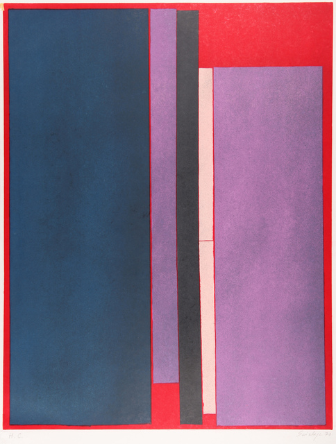 Toti Scialoja, ‘Composizione con Colore’, 1970, Print, Color lithography, Henze & Ketterer & Triebold