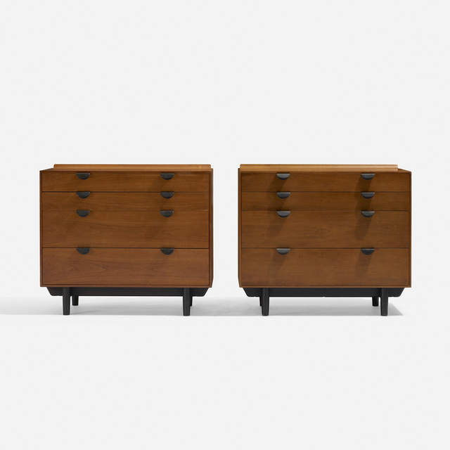 Finn Juhl Cabinets Pair C 1951 Artsy