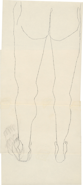 Andy Warhol, ‘"n.t. (Male Lower Torso)"’, ca. 1952, Daniel Blau