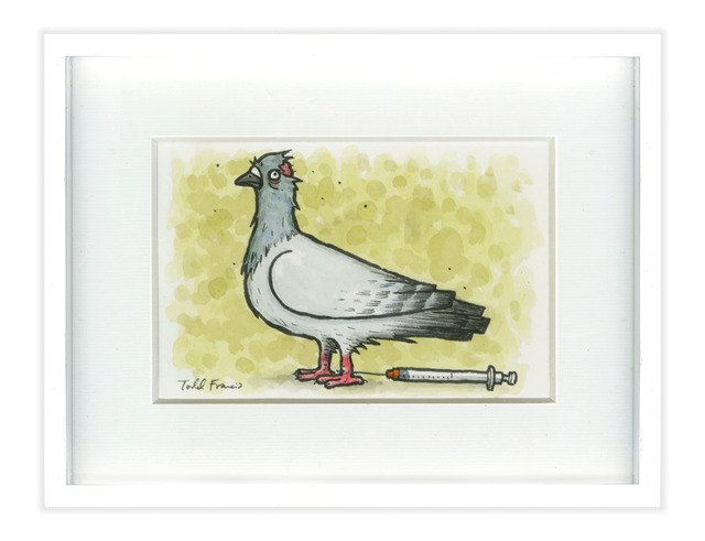 Todd Francis, ‘SMALL PIGEON PAINTING’, 2017, Subliminal Projects