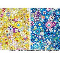 Takashi Murakami - 1. An Homage to Monogold 1960 B; 2. An Homage to IKB 1957 B