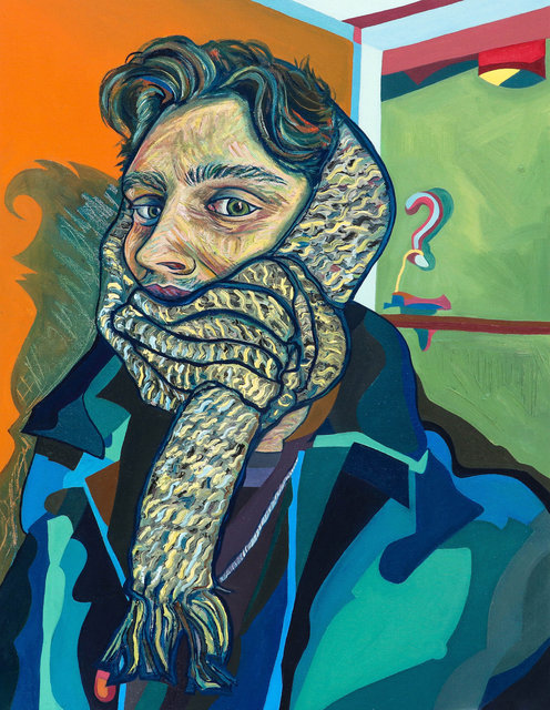 Lee Kay-Barry, ‘Muffled Silence’, 2020, Painting, Oil and charcoal on canvas board, Eclectic Gallery