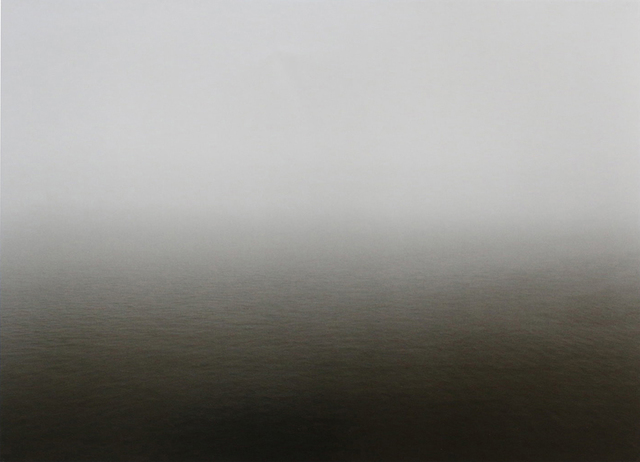 Hiroshi Sugimoto, ‘Time Exposed: #351, English Channel, Fecamp’, 1989, Photography, Tri-tone offset lithograph hinged to board, ClampArt