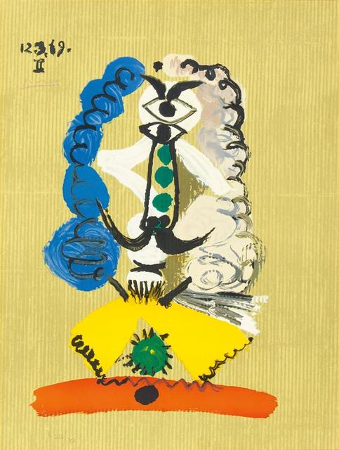 Pablo Picasso, ‘Pablo Picasso- Portrait Imaginaires 12.3.69 II’, 1969, Van der Vorst- Art