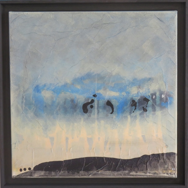 Christine Robion, ‘Regards Brouillard’, 2010, Painting, Acrylic, ink, paper on canvas, G & O ART