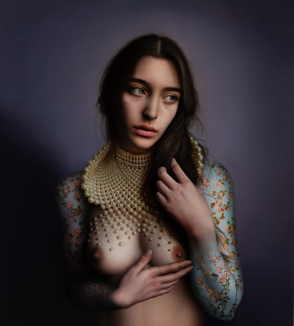 Marco Grassi, ‘Mother of Pearl’, 2019, Painting, Oil on canvas, Art Center Horus