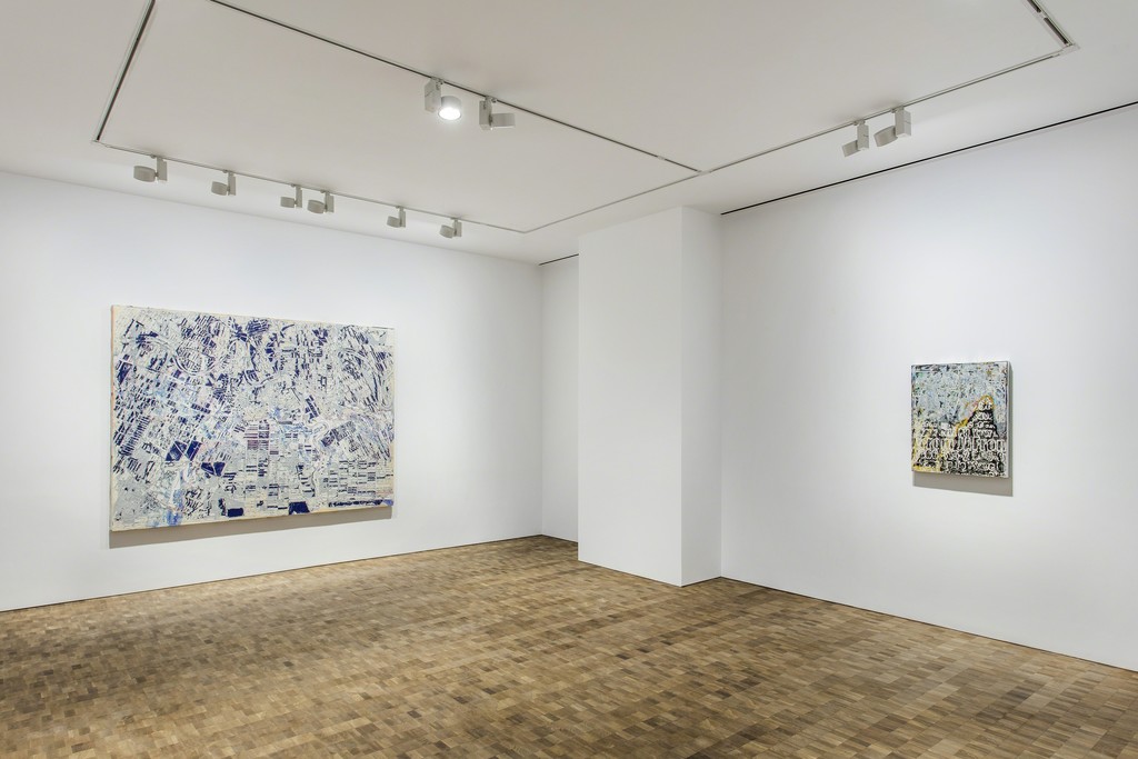 Installation view, ‘Mark Bradford’, Hauser & Wirth Hong Kong, 2018 © Mark Bradford Courtesy the artist and Hauser & Wirth Photo: JJYPHOTO Installation view, ‘Mark Bradford’, Hauser & Wirth Hong Kong, 2018 © Mark Bradford Courtesy the artist and Hauser & Wirth Photo: JJYPHOTO