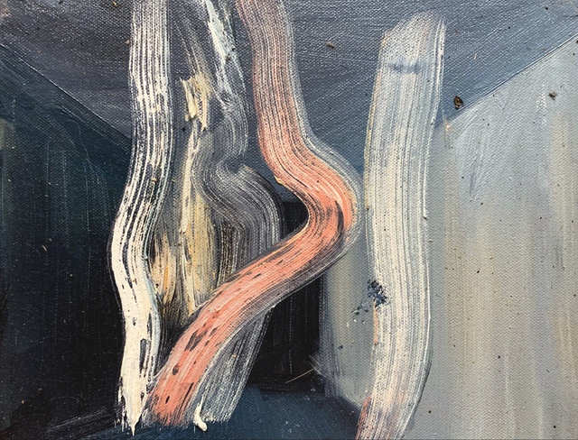 Mani Vertigo, ‘Self Portrait in Your Room’, 2019, Painting, Oil on canvas, Galleri Duerr
