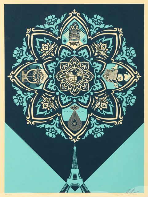 Shepard Fairey (OBEY), ‘A Delicate Balance 2’, 2015, Chiswick Auctions