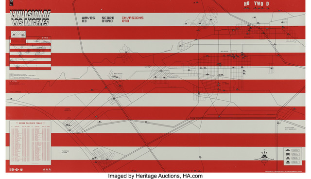 Invader, ‘L'Invasion de Los Angeles’, 2004, Heritage Auctions