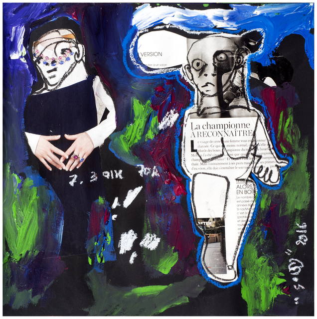 Soly Cissé, ‘Untitled 3 (Black Book Project 1)’, 2016, Sulger Buel Gallery