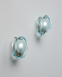 Pair of "Micro" wall lights, model no. 2093