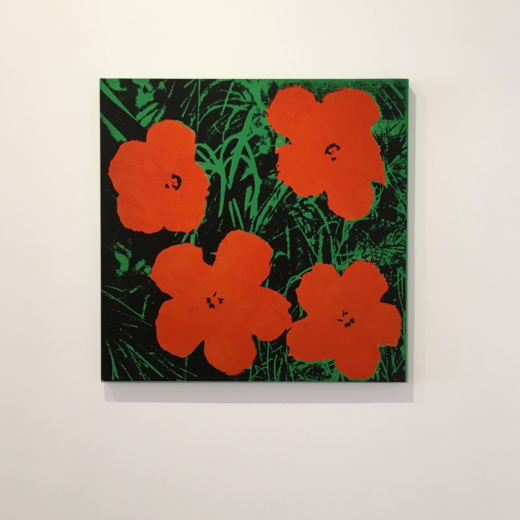 Sturtevant Appropriation of Andy Warhol Flowers, 22 x 22 inches in Icons by Legends Online at Joseph K. Levene Fine Art, Ltd. Sturtevant Appropriation of Andy Warhol Flowers, 22 x 22 inches in Icons by Legends Online at Joseph K. Levene Fine Art, Ltd.
