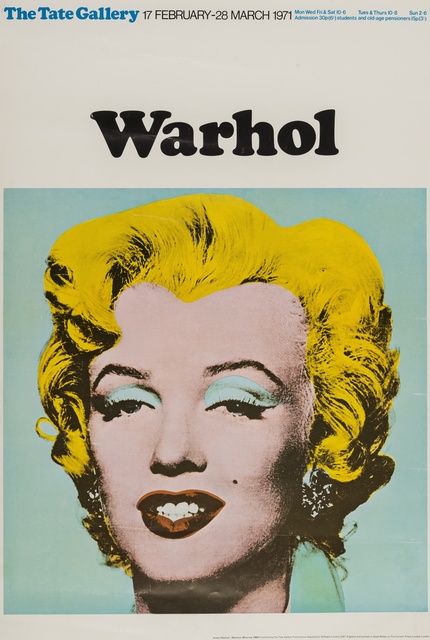 Andy Warhol, ‘Poster for the Tate Gallery’, 1971, Forum Auctions