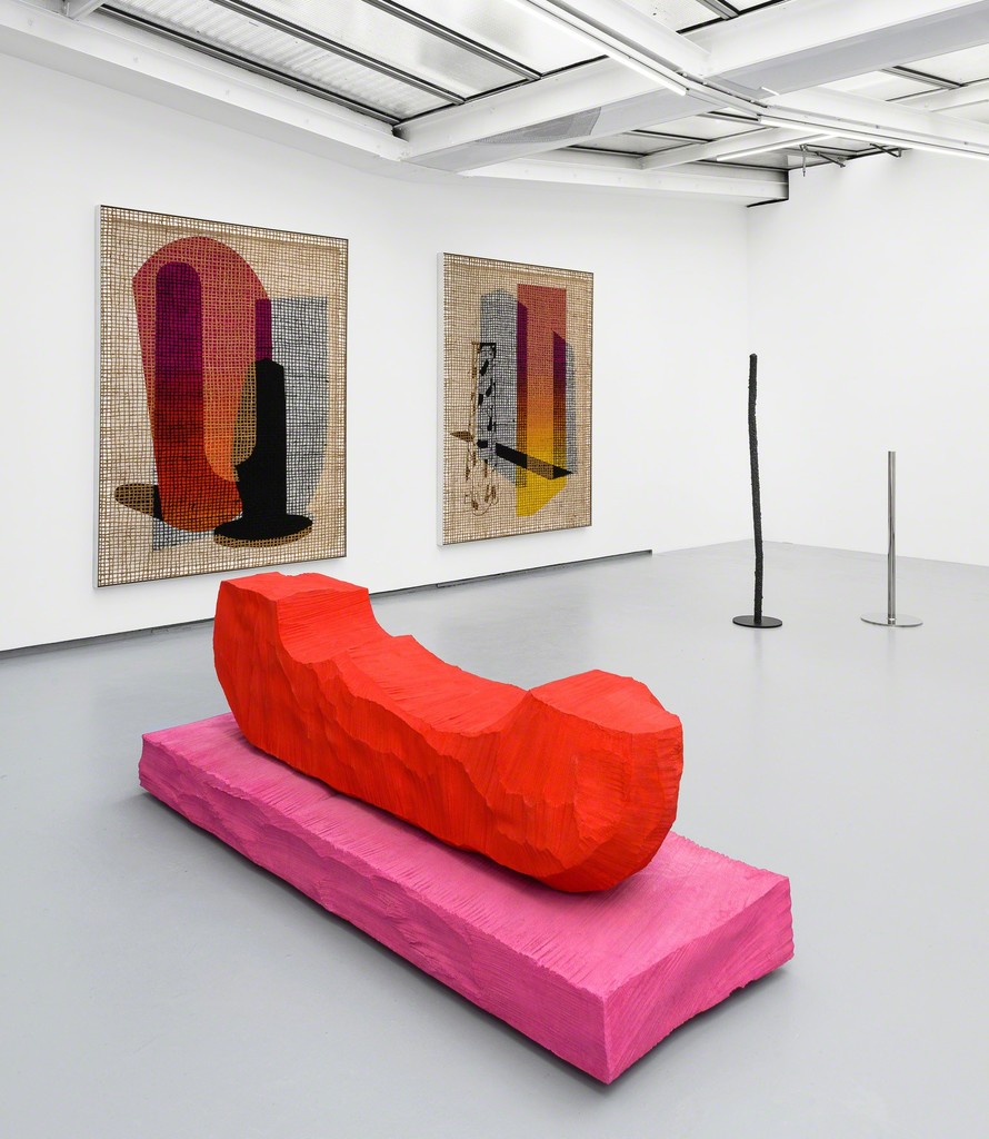 Exhibition view “Real Estate Astrology”, solo show by David Renggli. Galerie Valentin, Paris, France, 2016. © Gregory Copitet / Courtesy of the artist and Valentin, Paris. Exhibition view “Real Estate Astrology”, solo show by David Renggli. Galerie Valentin, Paris, France, 2016. © Gregory Copitet / Courtesy of the artist and Valentin, Paris.