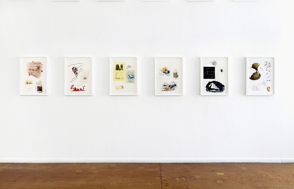 Claes Oldenburg, Untitled (Fire Plug), Untitled (New Pasadena Museum), Untitled (Body Buildings), Untitled (Drum Set), Untitled (Kneeling Building), and Untitled (Tar Pits), all 1968 Claes Oldenburg, Untitled (Fire Plug), Untitled (New Pasadena Museum), Untitled (Body Buildings), Untitled (Drum Set), Untitled (Kneeling Building), and Untitled (Tar Pits), all 1968