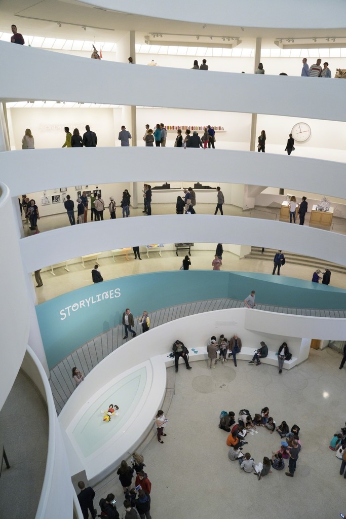 Installation view: Storylines: Contemporary Art at the Guggenheim, Solomon R. Guggenheim Museum, New York, June 5–September 9, 2015. Photo: David Heald © Solomon R. Guggenheim Museum, New York Installation view: Storylines: Contemporary Art at the Guggenheim, Solomon R. Guggenheim Museum, New York, June 5–September 9, 2015. Photo: David Heald © Solomon R. Guggenheim Museum, New York